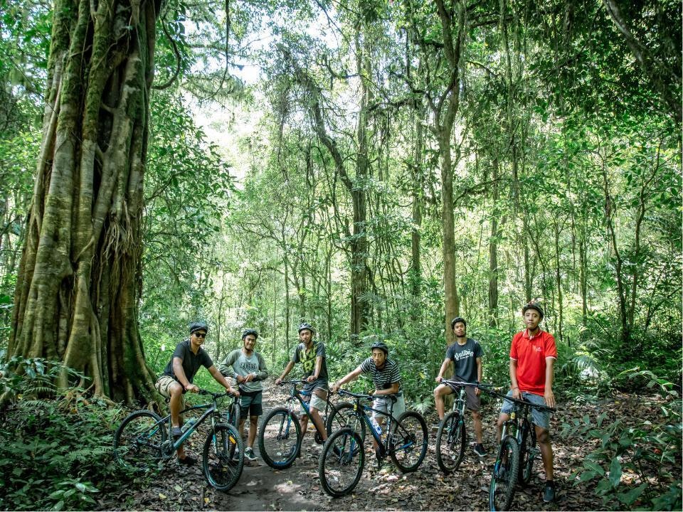 Cycling Tour, Cycling tour combination sambangan short trekking, My Bali Trekking Tours